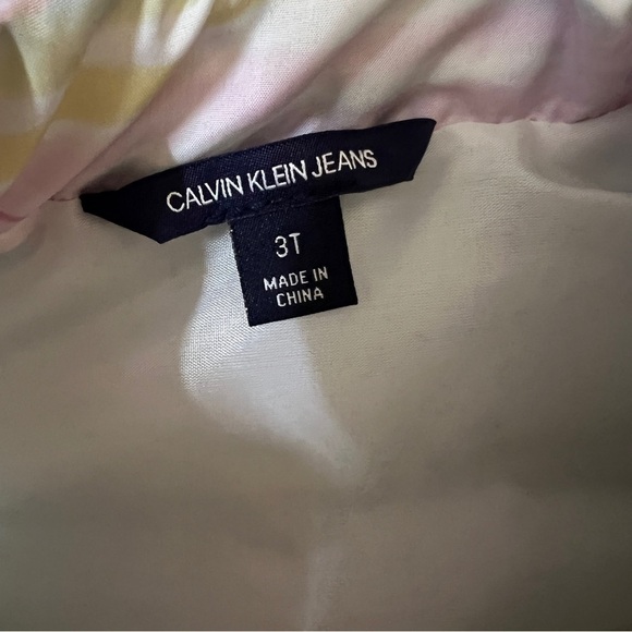 Calvin Klein Puffer Pastels Toddler Girls 3T - Picture 3 of 3
